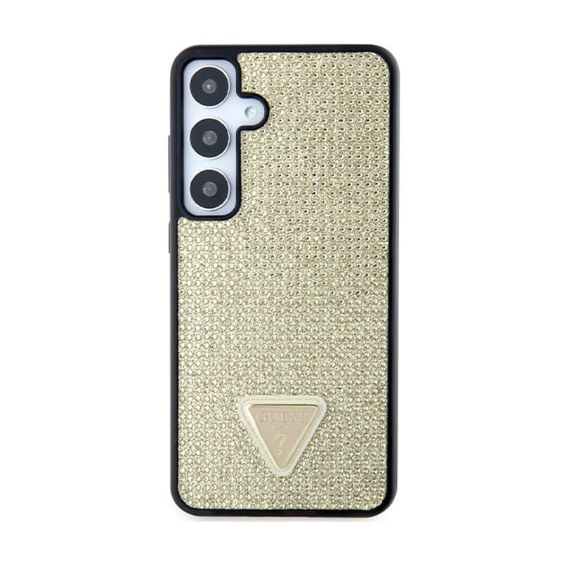 Guess Rhinestone Triangle - Case Samsung Galaxy S24+ (Gold) - 11