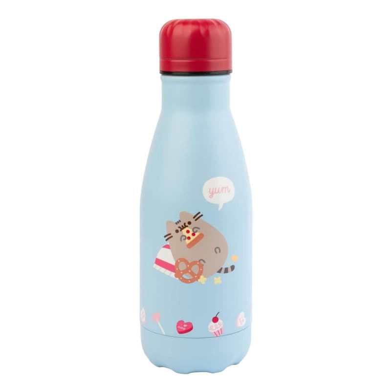 Pusheen - Bottiglia termica in acciaio inossidabile della collezione Purrfect Love da 260 ml