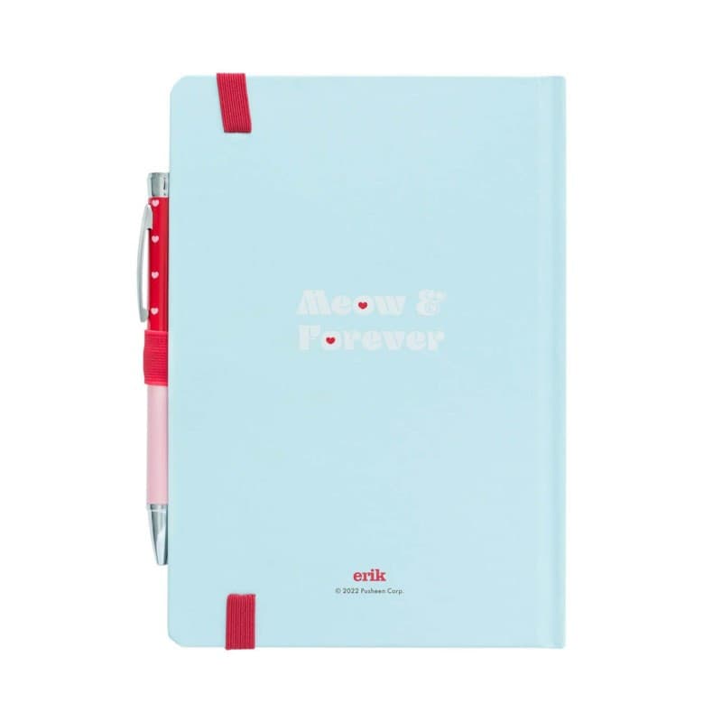 Pusheen - Quaderno + penna torcia della collezione Purrfect Love - 2