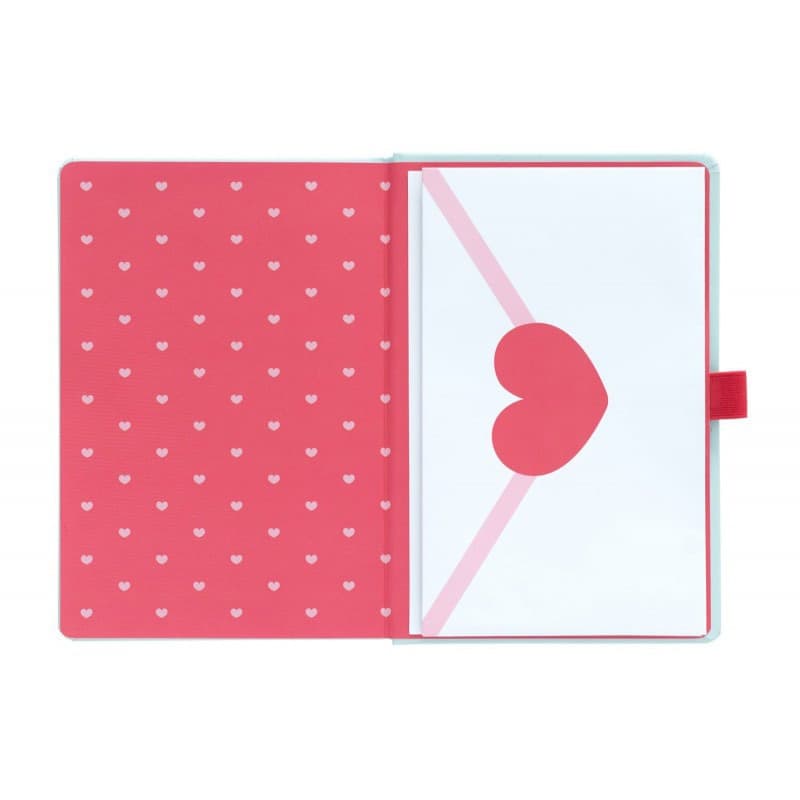 Pusheen - Quaderno + penna torcia della collezione Purrfect Love - 4