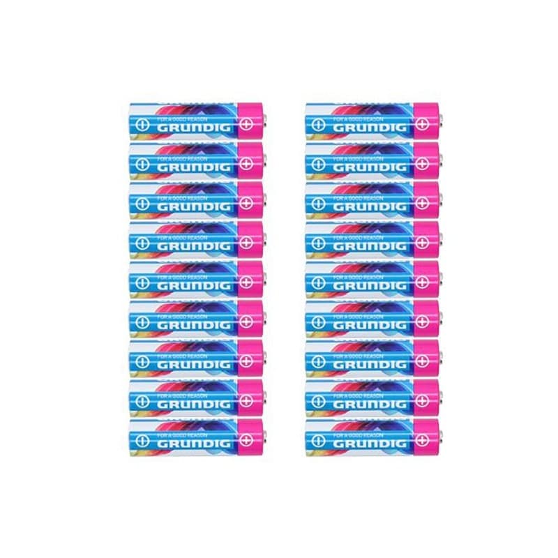Grundig - Set of alkaline batteries AA / LR6 1.5V 18 pcs. - 5