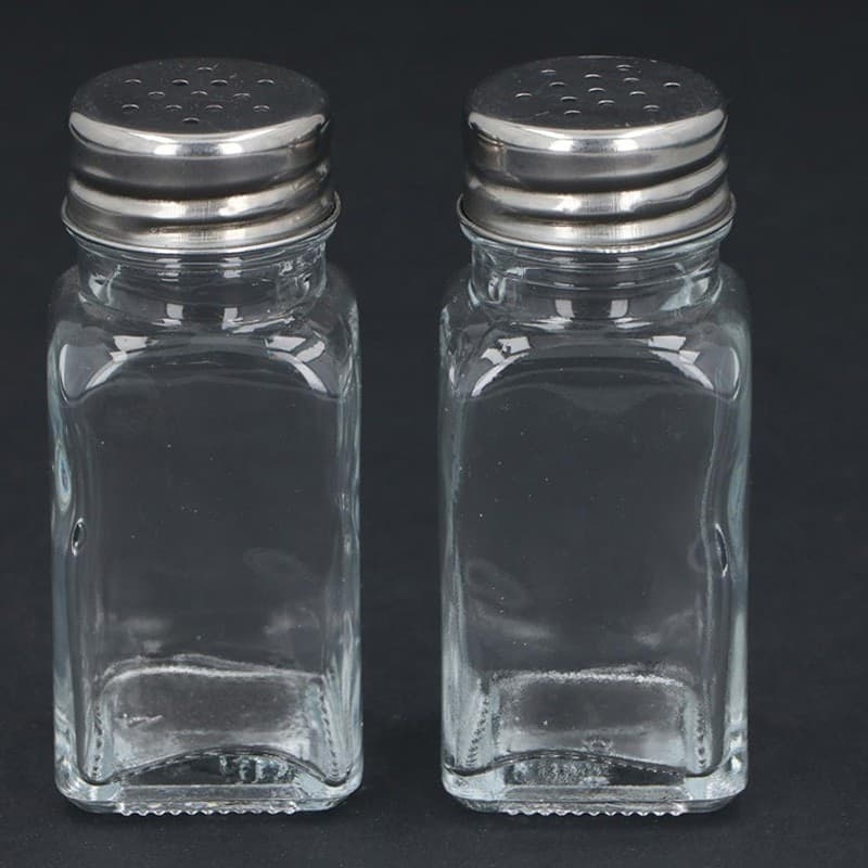 Alpina - Salt and pepper shakers in glass 2 pc. - 4