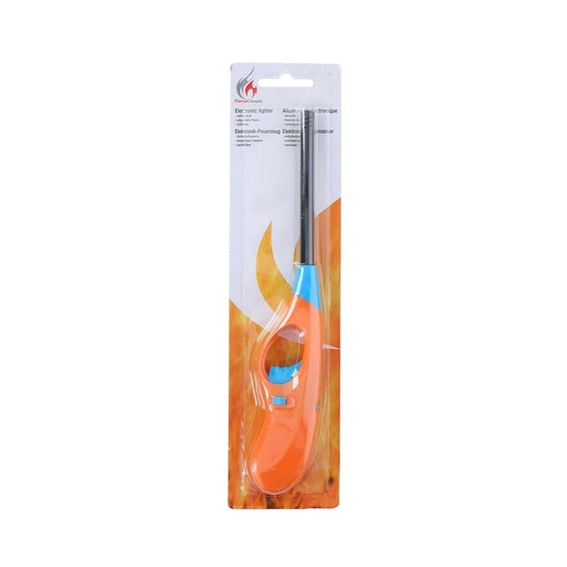 Comfortable gas lighter 26.6 cm (orange) - 5