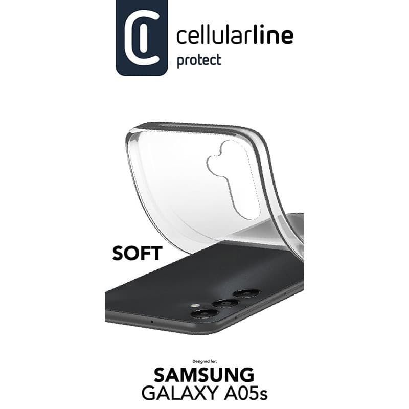 Cellularline Soft - Case Samsung Galaxy A05s (transparent) - 2