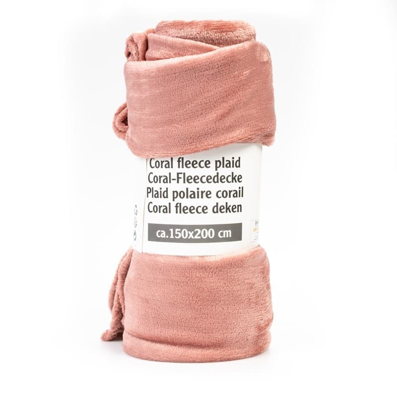 Blanket 150x200cm (pink) (pattern 01) - 3