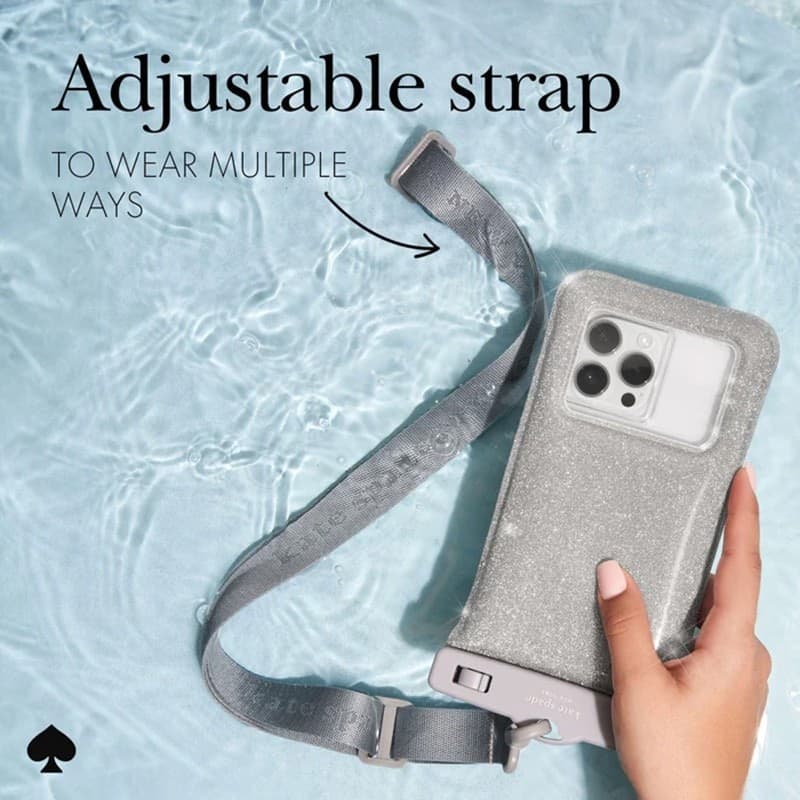Kate Spade New York Waterproof Floating Pouch - Waterproof case for smartphones up to 6.7" (That Sparkle) - 20