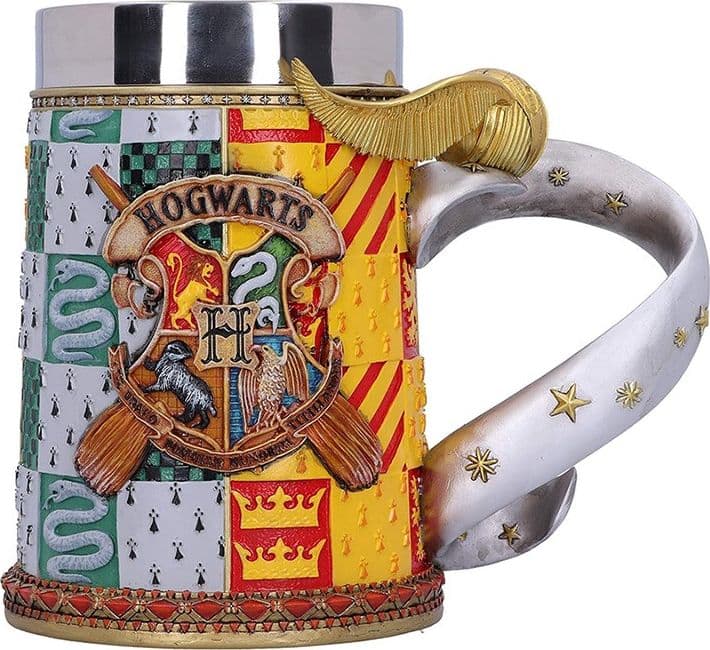 Harry Potter - Tazza/Teschio in acciaio inossidabile in confezione regalo Boccino d'oro 600 ml - 7