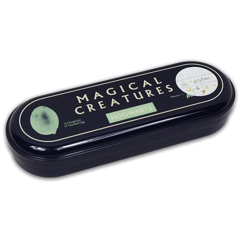 Harry Potter - Astuccio in metallo con creature magiche (nero) - 3