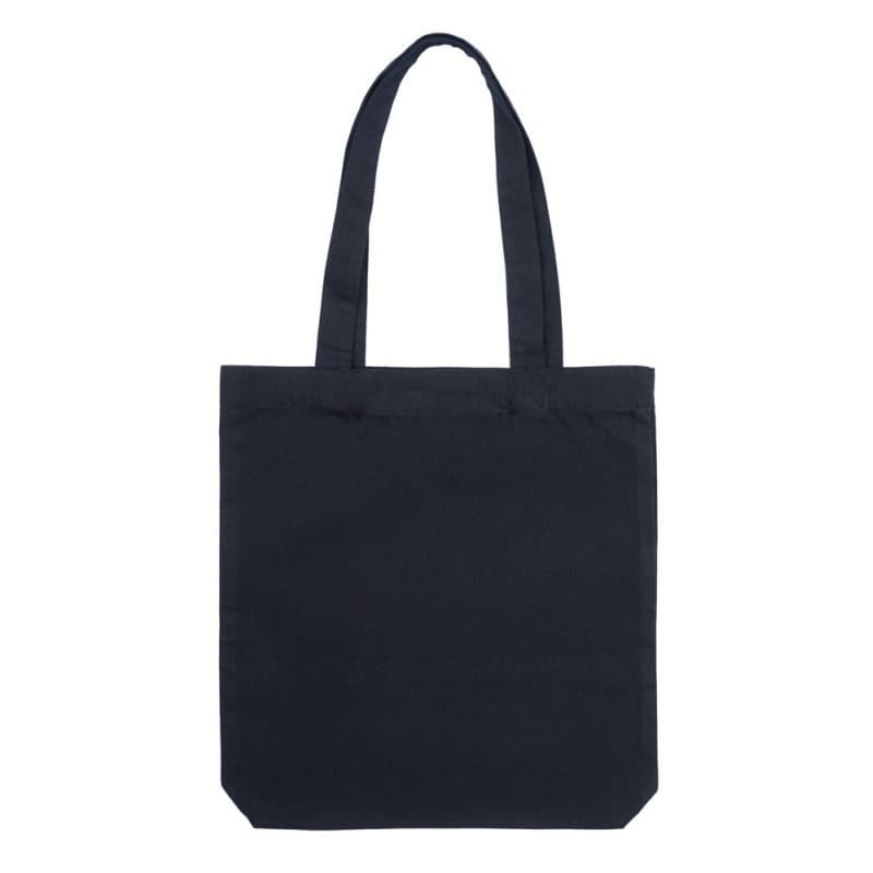 BT21 - Fabric shopping bag 28x40 cm (Black) - 3