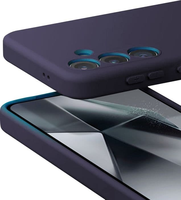 Crong Color Cover - Custodia per Samsung Galaxy S24+ (Viola) - 3