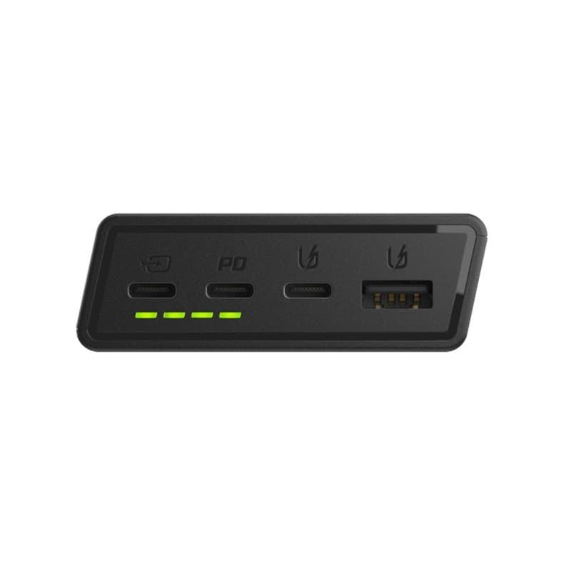 Green Cell PowerPlay20s - Power Bank 20000 mAh with USB-A QuickCharge 3.0 and 2x USB-C Power Delivery 22.5W (black) - 8