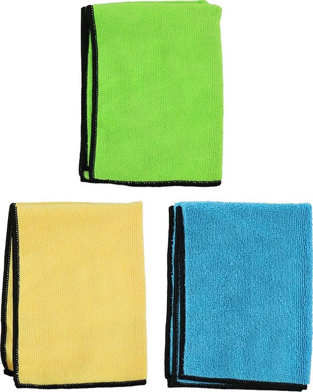 Dunlop - Universal microfibre car cloths 35x40 cm 10 pcs. - 2