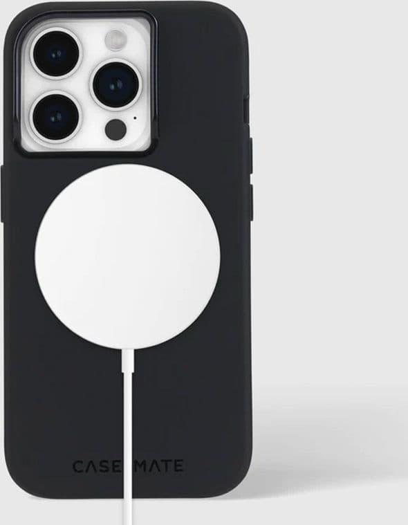 Case-Mate Silicone MagSafe - Case iPhone 15 Pro (Black) - 9