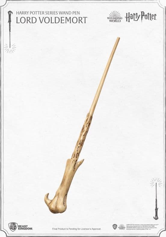Harry Potter - Penna a forma di bacchetta di Lord Voldemort 28 cm - 2