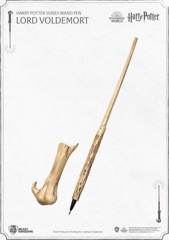 Harry Potter - Penna a forma di bacchetta di Lord Voldemort 28 cm - 3