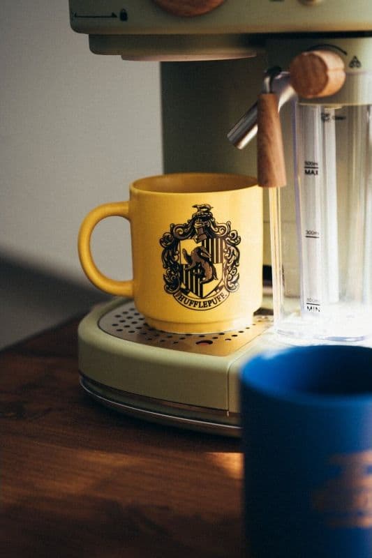 Harry Potter - Set di 4 tazze in ceramica con supporto 300 ml Case di Hogwarts - 5