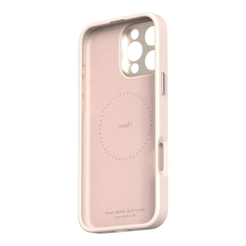 Moshi Kameleon MagSafe - Case for iPhone 16 Pro Max with Stand Function (Shell Pink) - 2