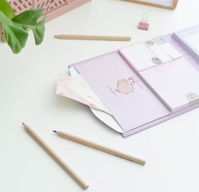 Pusheen - Agenda settimanale con post-it della collezione Moments (19,3 x 16,5 cm) - 12