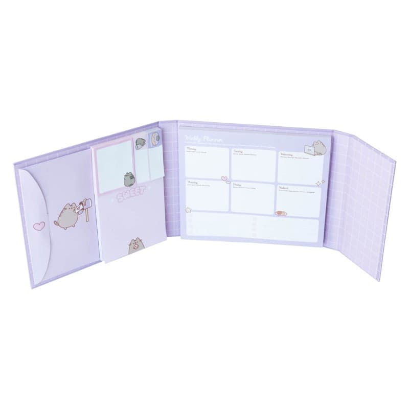 Pusheen - Agenda settimanale con post-it della collezione Moments (19,3 x 16,5 cm) - 8