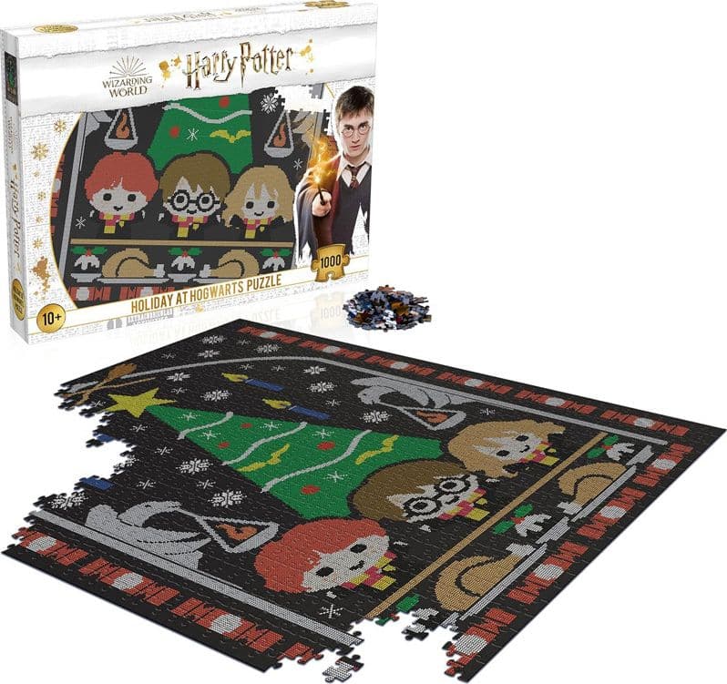 Harry Potter - Puzzle da 1000 pezzi in una scatola decorativa (Vacanze a Hogwarts) - 4