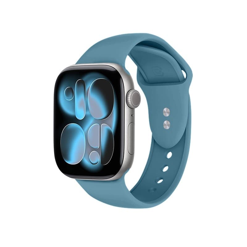 Crong Liquid - Cinturino per Apple Watch 38/40/41/42 mm (Marine) - 9