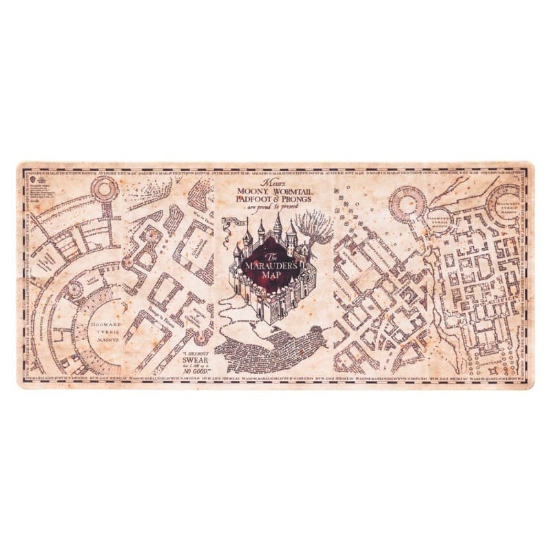 Harry Potter - Tappetino da gioco/scrivania XXL Mappa del Malandrino (80 x 35 cm) - 2