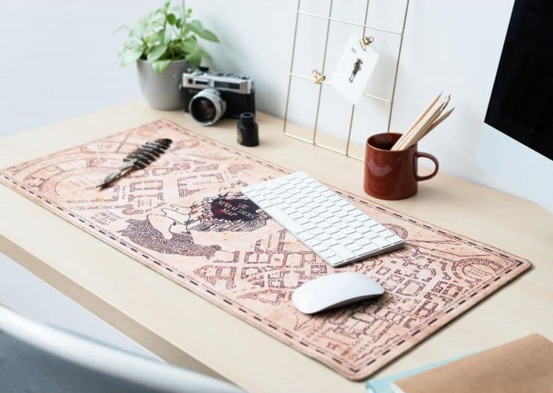 Harry Potter - Tappetino da gioco/scrivania XXL Mappa del Malandrino (80 x 35 cm) - 6