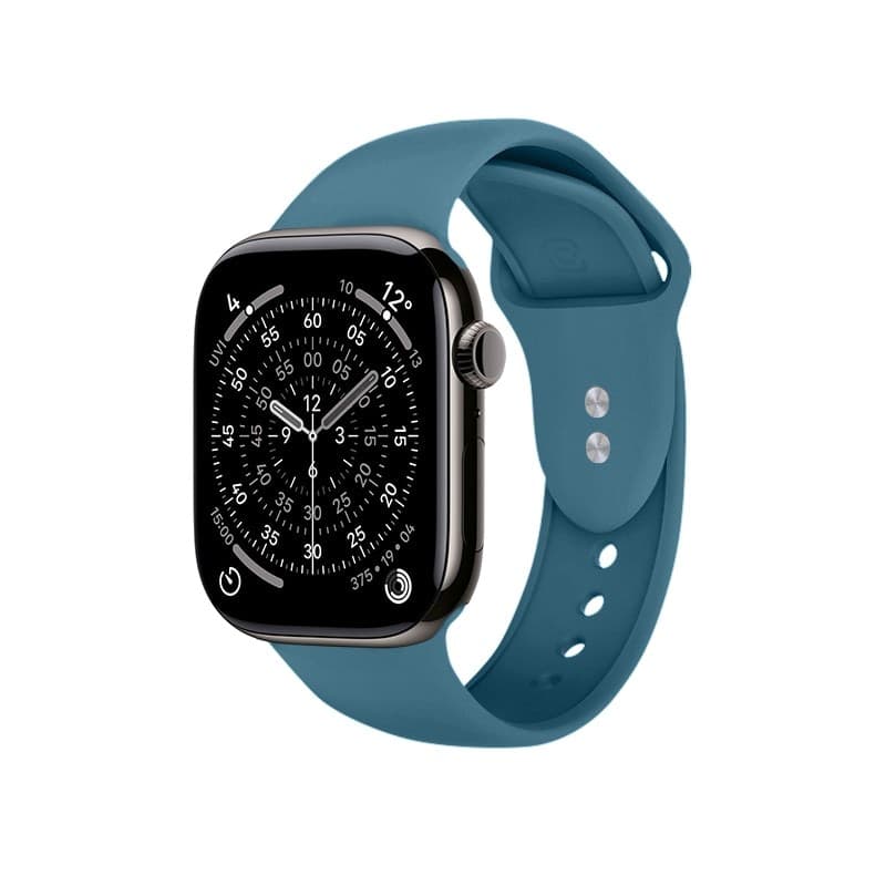 Crong Liquid - Cinturino per Apple Watch 44/45/46/49 mm (blu navy) - 13