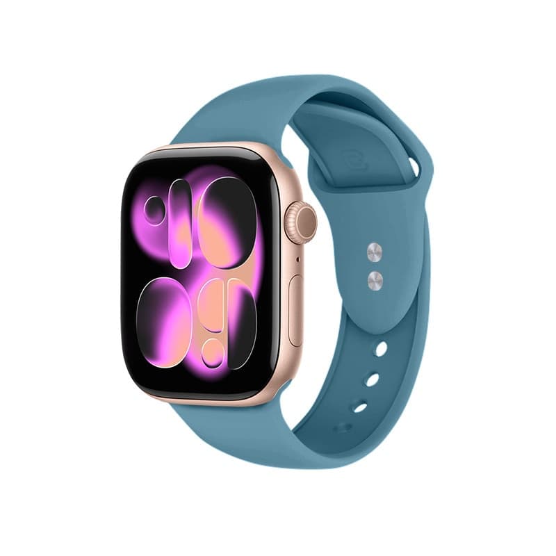 Crong Liquid - Cinturino per Apple Watch 44/45/46/49 mm (blu navy) - 6