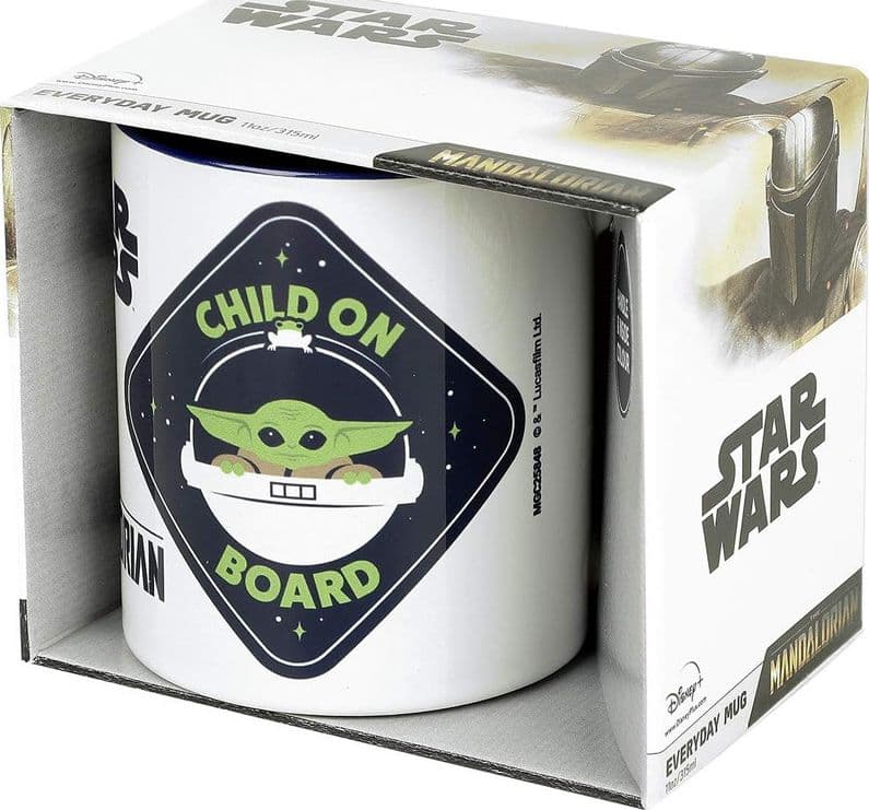 Star Wars - Ceramic mug in gift box 300 ml (The Mandalorian Baby Yoda) - 5