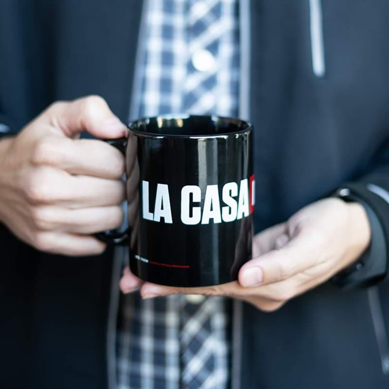 La Casa De Papel - Ceramic mug in gift box 330 ml (La Casa De Papel Logo) - 13