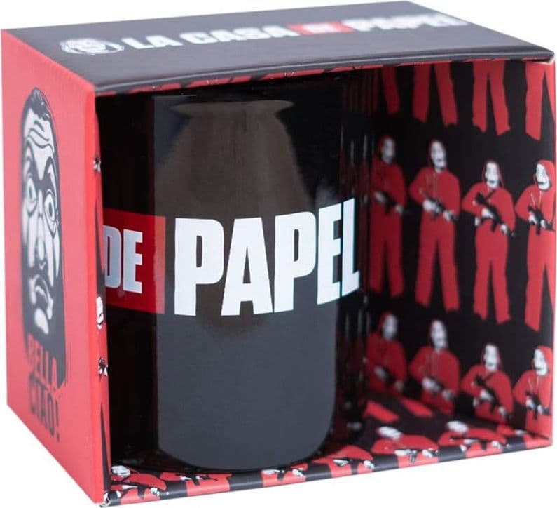 La Casa De Papel - Ceramic mug in gift box 330 ml (La Casa De Papel Logo) - 10