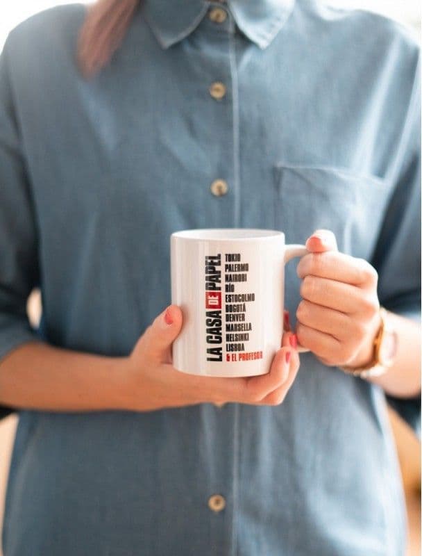 La Casa De Papel - Ceramic mug in gift box 330 ml (La Casa De Papel Mask) - 14