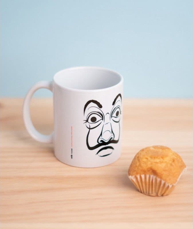La Casa De Papel - Ceramic mug in gift box 330 ml (La Casa De Papel Mask) - 5