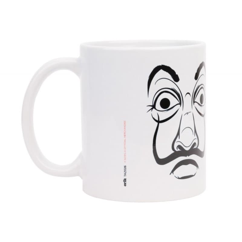 La Casa De Papel - Ceramic mug in gift box 330 ml (La Casa De Papel Mask) - 8