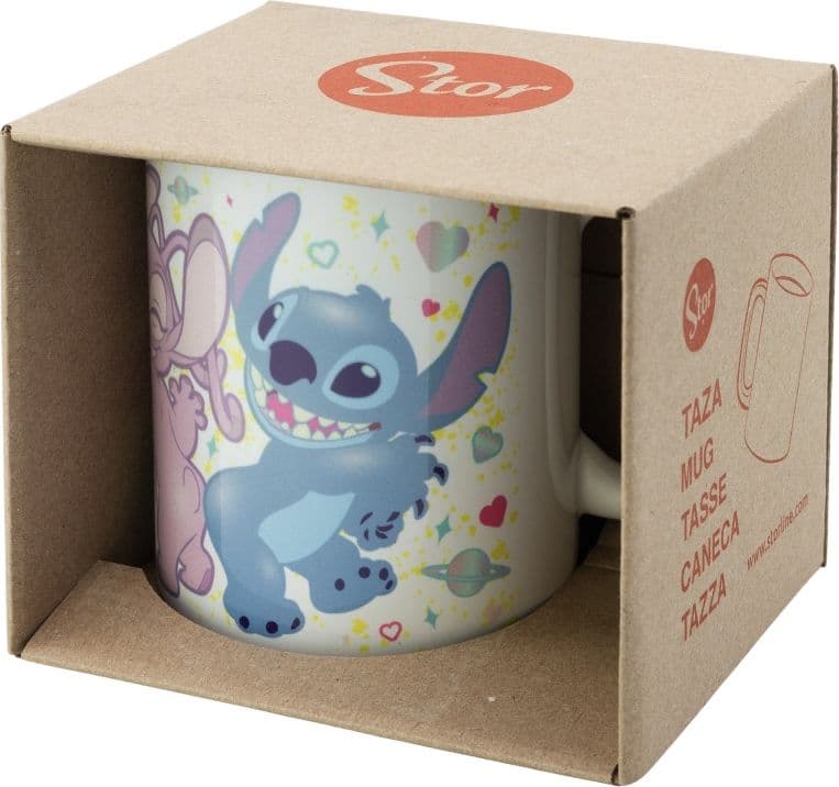 Disney Stitch - Tazza in ceramica della collezione Stitch & Angel 325 ml - 3