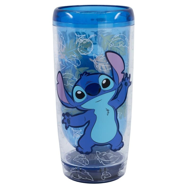 Disney Stitch - Tazza anti-ribaltamento a doppia parete Dropsafe della collezione Ohana, 625 ml - 5