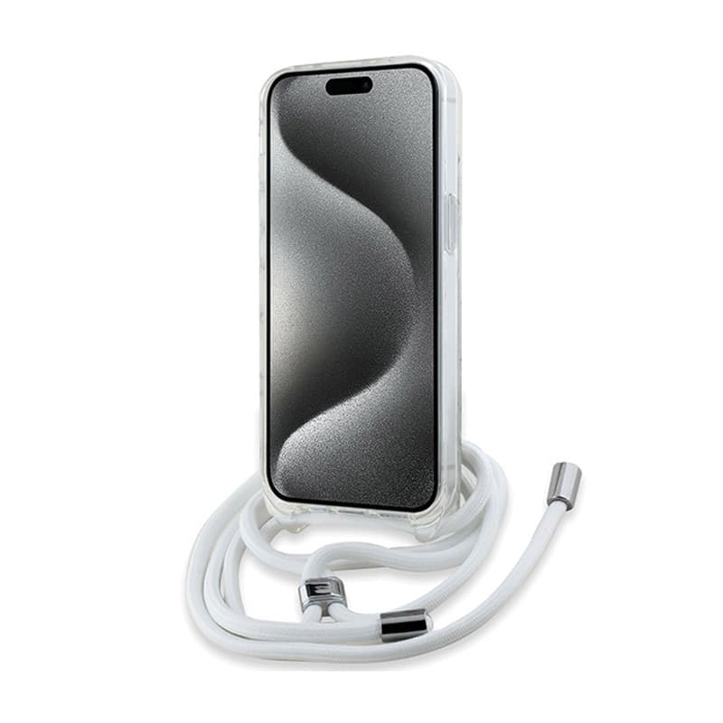 Karl Lagerfeld Crossbody IML Karl Head MagSafe - iPhone 15 / 14 / 13 Case (Transparent) - 4