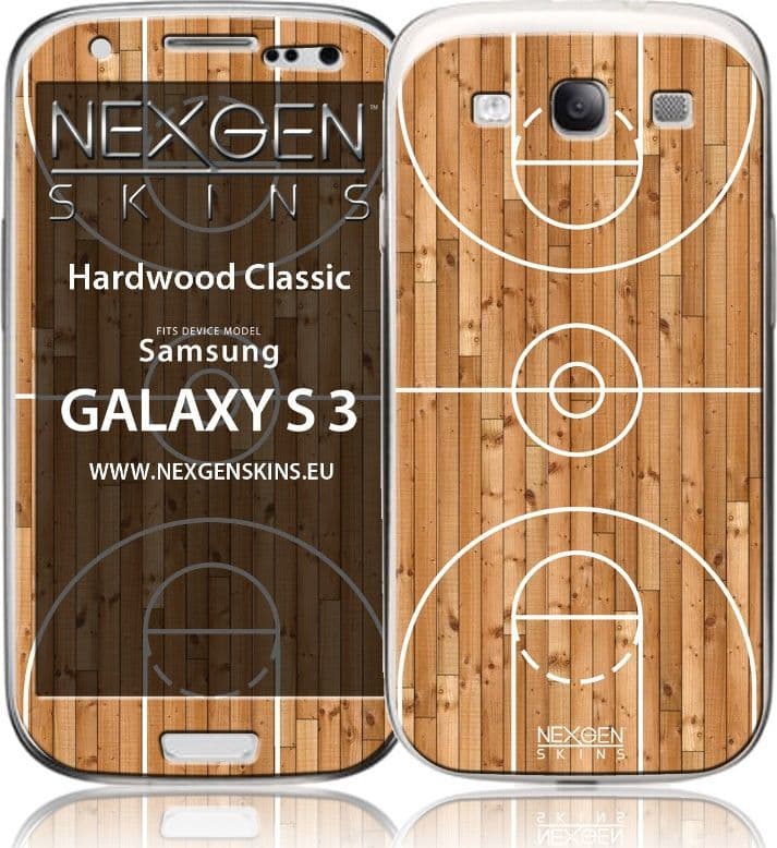 Nexgen Skins with 3D effect for Samsung Galaxy S3 (Hardwood Classic 3D) - 4