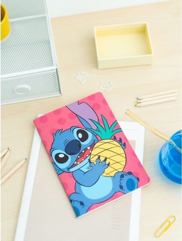 Disney Stitch - Set di quaderni A5 della collezione Tropical, 3 pezzi. - 12