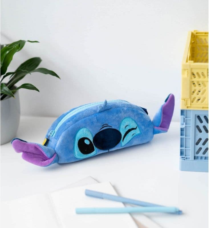 Disney Stitch - Astuccio in peluche per le forniture - 11