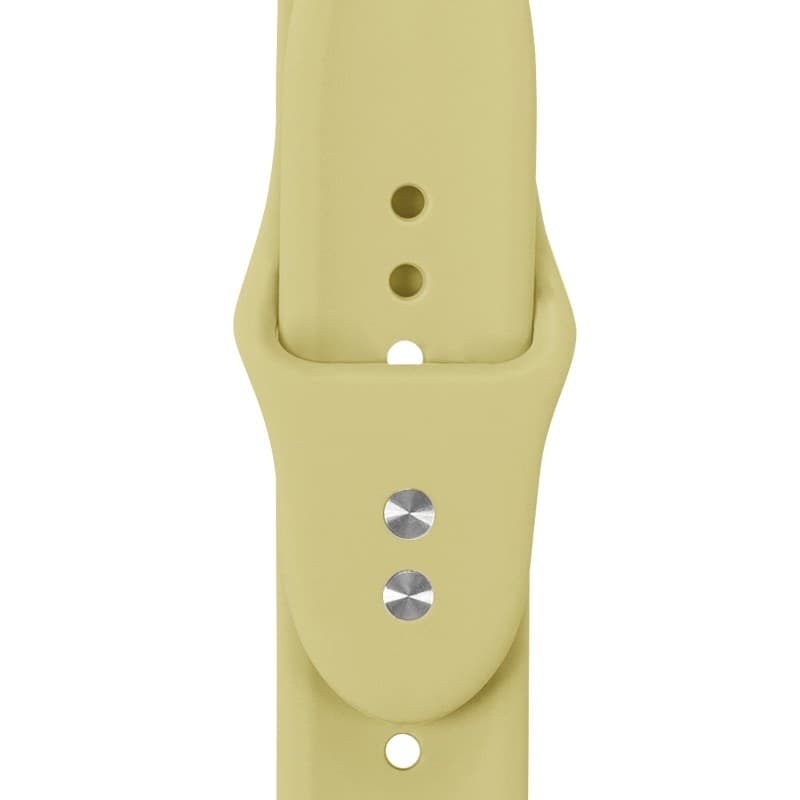 Crong Liquid - Cinturino per Apple Watch 38/40/41/42 mm (paglia) - 12