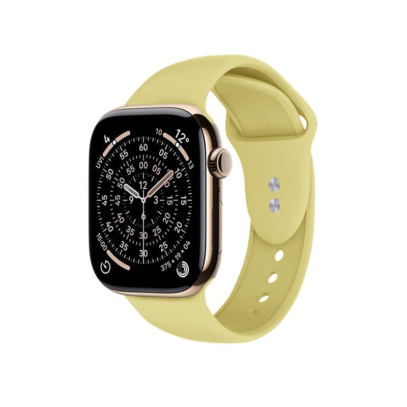 Crong Liquid - Cinturino per Apple Watch 38/40/41/42 mm (paglia) - 6