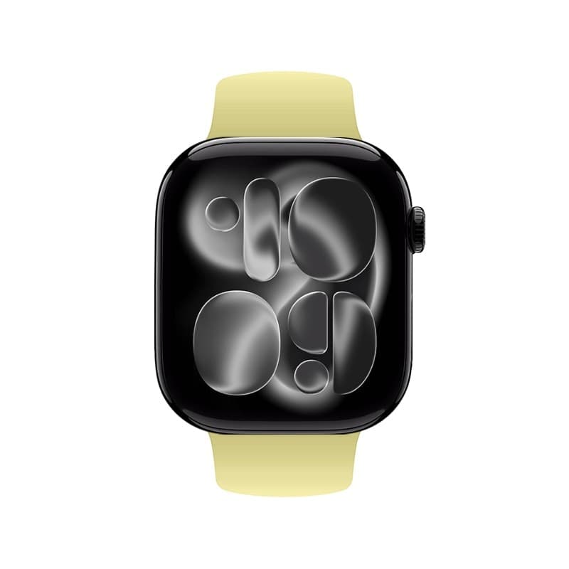 Crong Liquid - Cinturino per Apple Watch 38/40/41/42 mm (paglia) - 10