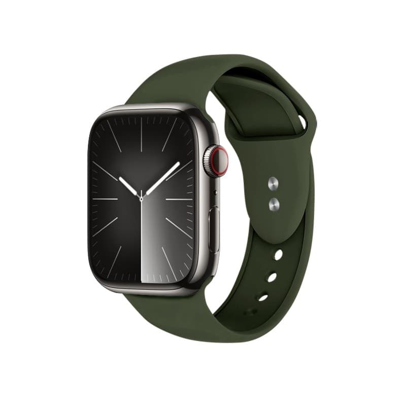 Crong Liquid - Cinturino per Apple Watch 38/40/41/42 mm (verde) - 15