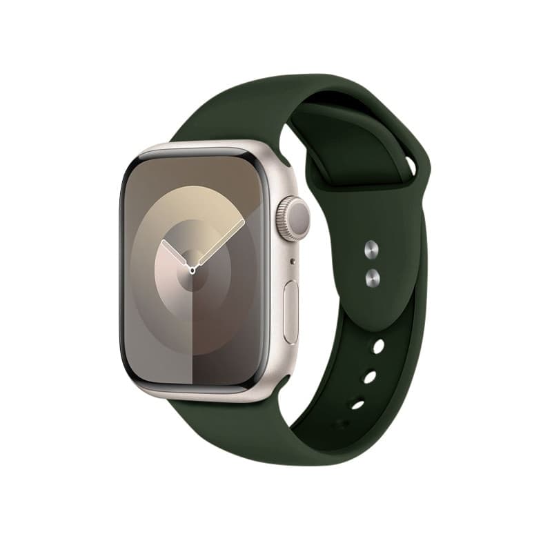 Crong Liquid - Cinturino per Apple Watch 38/40/41/42 mm (verde) - 7