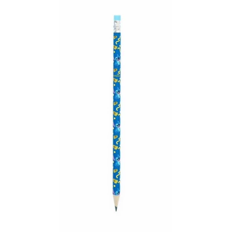 Disney Stitch - Quaderno magnetico / lista della spesa per il frigorifero + matita della collezione Tropical (10 x 21 cm) - 10