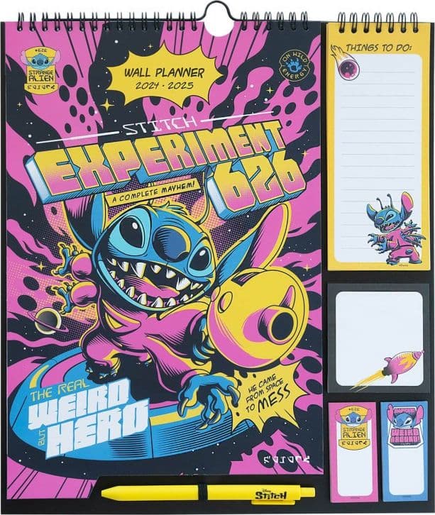 Disney Stitch - Calendario da parete / Planner 2024/2025 - 6