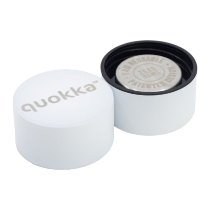 Quokka Solid - Borraccia termica in acciaio inox 510 ml (bianco) - 4
