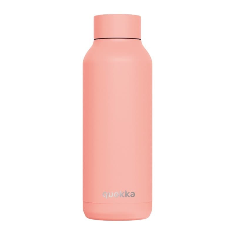 Quokka Solid - Bottiglia termica in acciaio inox 510 ml (Pesca pastello) - 6